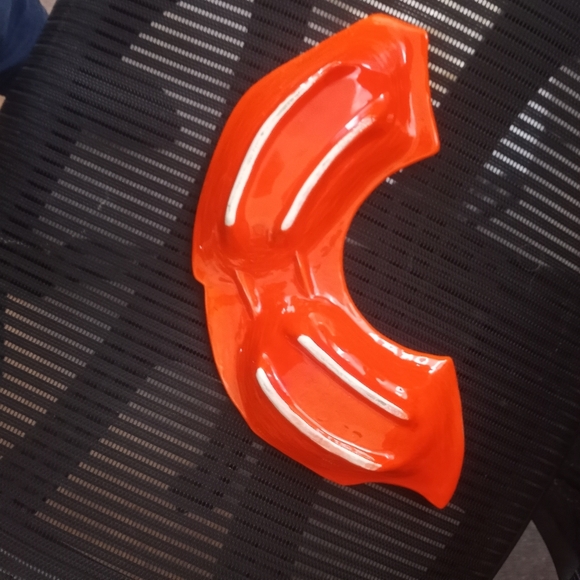 Vintage California Originals Chip n Dip tray Red and Orange - Picture 10 of 11